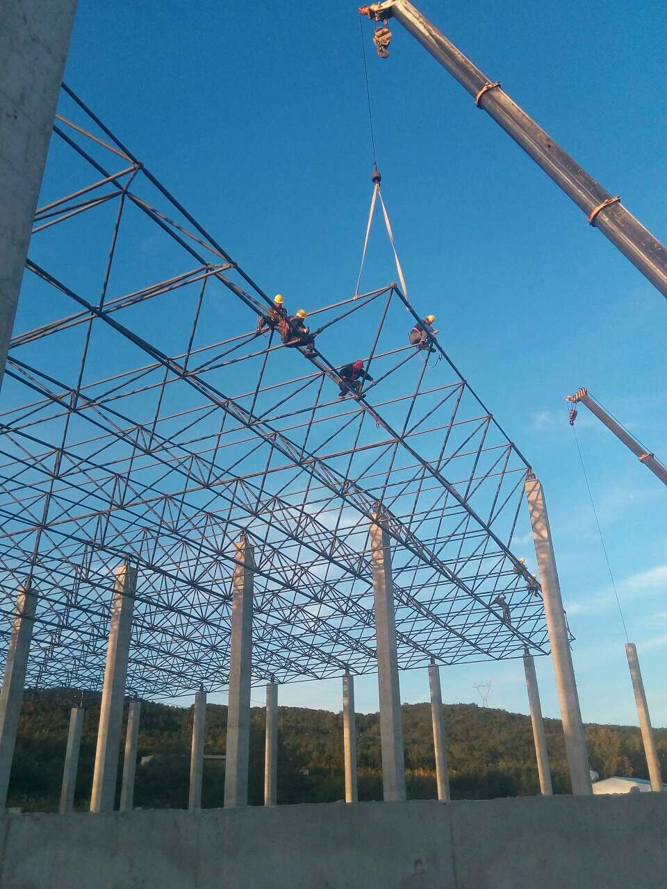 虎林汪清物流园网架